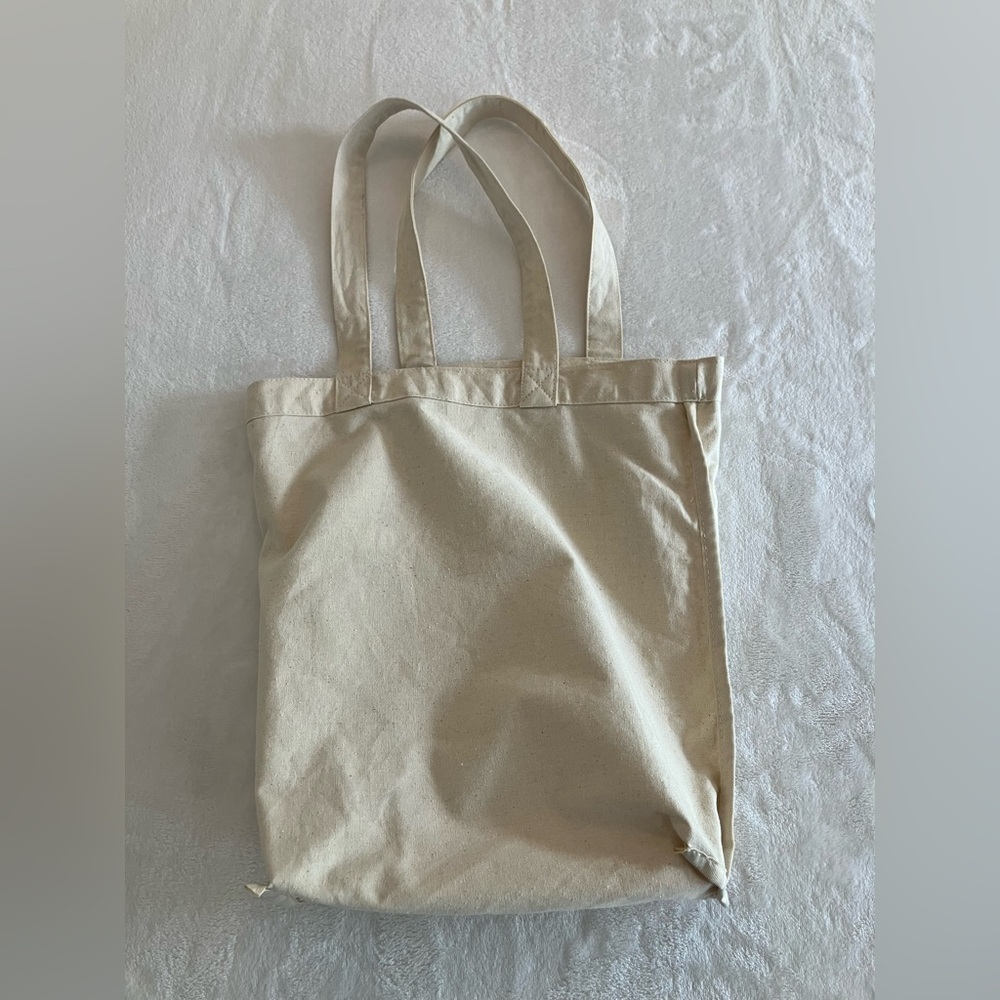 Jenni Kayne Small Canvas Shopping Tote Logo - Picture 14 of 17